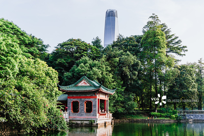 东莞旗峰公园图片素材