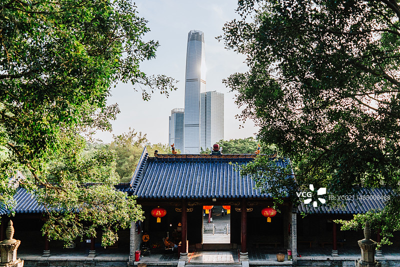 东莞旗峰公园图片素材