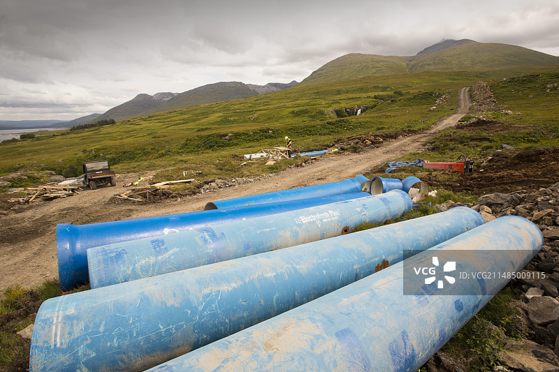 700千瓦水电站，马尔岛图片素材