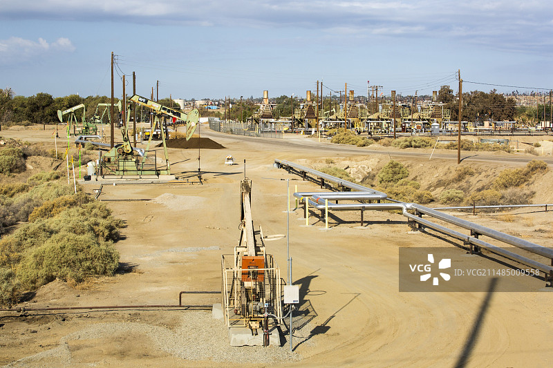 奥伊尔代尔的克恩河油田图片素材