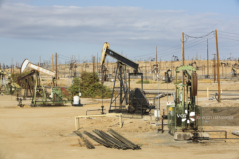 奥伊尔代尔的克恩河油田图片素材