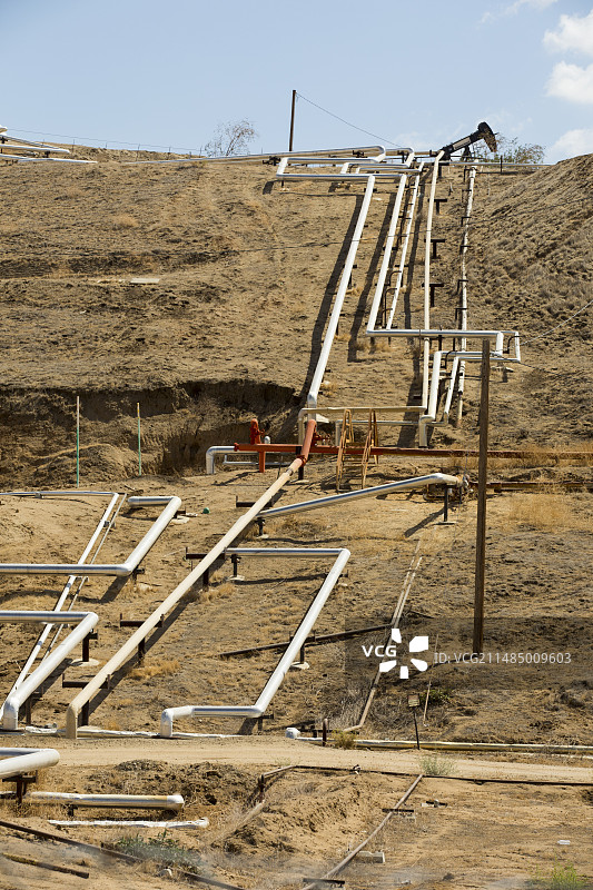 奥伊尔代尔的克恩河油田图片素材