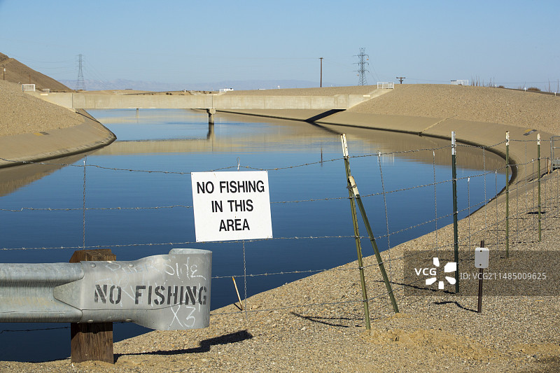 加利福尼亚输水管道图片素材