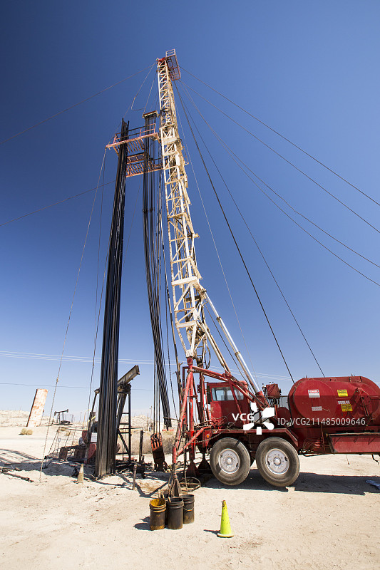 在美国钻探石油图片素材