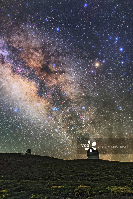 罗克德洛斯穆察乔斯天文台图片素材