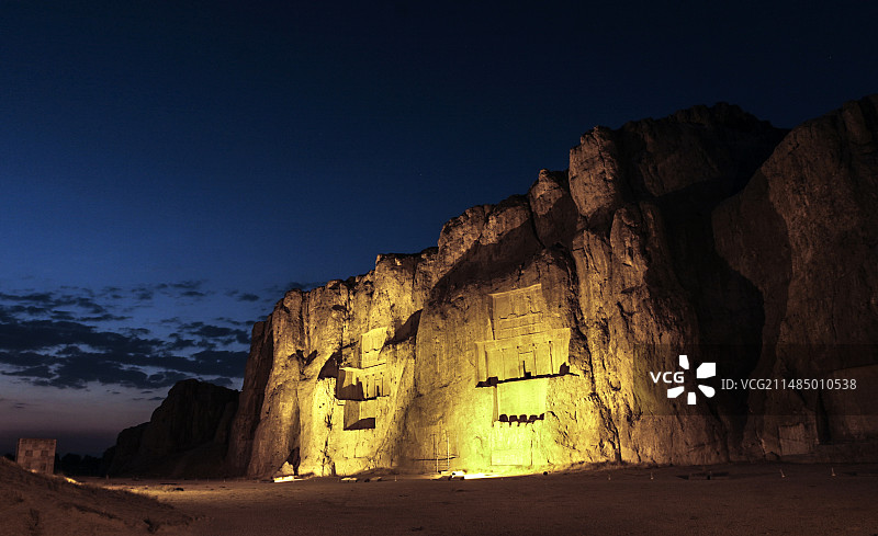 伊朗纳克什-鲁斯塔姆陵墓图片素材