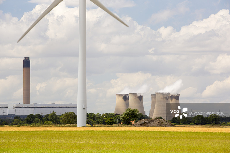 约克郡德拉克斯发电站图片素材