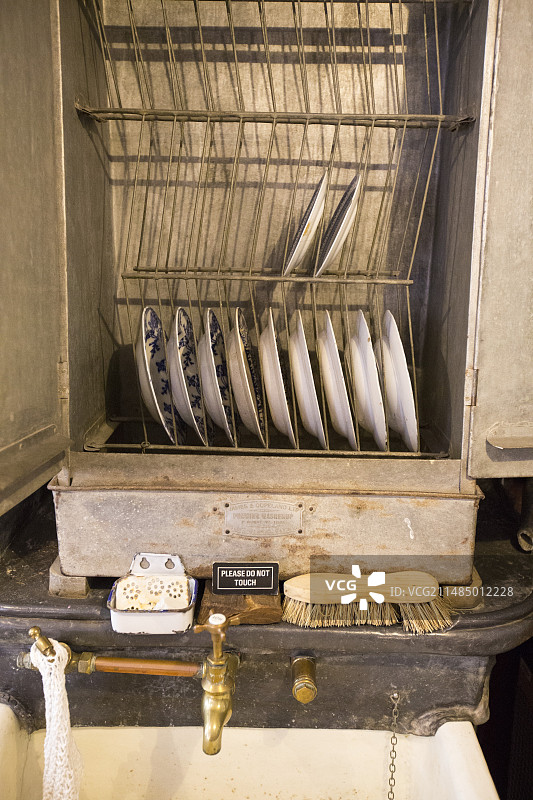 早期的洗碗机图片素材