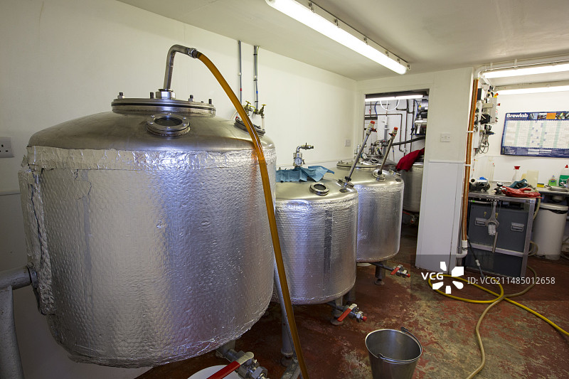 小型啤酒厂图片素材