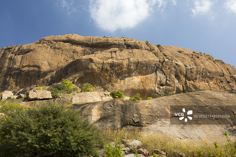 西高止山脉的花岗岩山峰图片素材