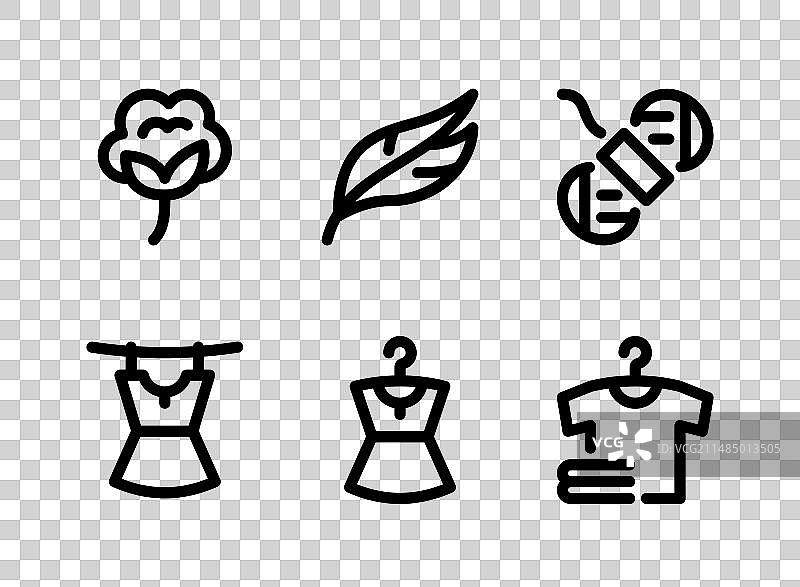 简约洗衣图标集图片素材