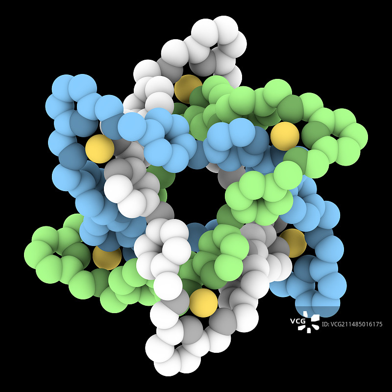 分子博罗梅安环图片素材