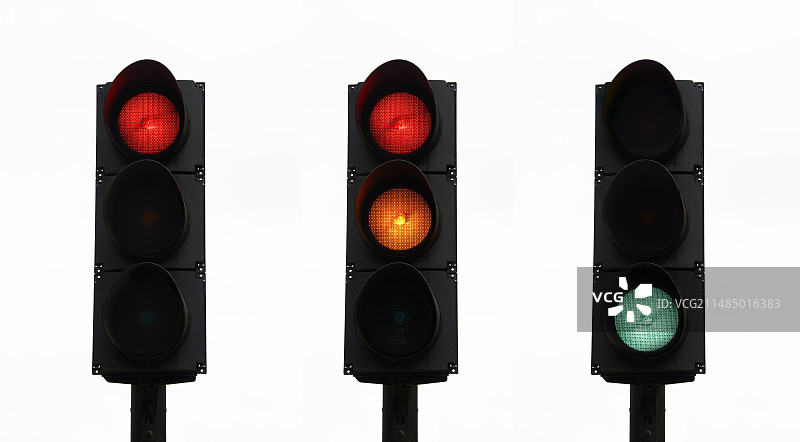交通信号灯图片素材
