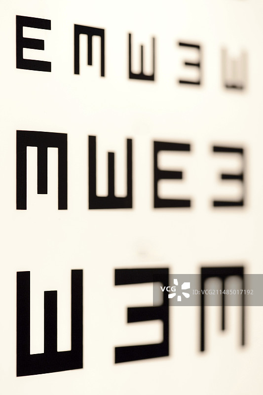 远视力测试图片素材