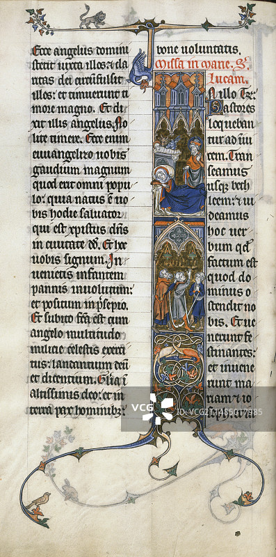 耶稣诞生与牧羊人图片素材