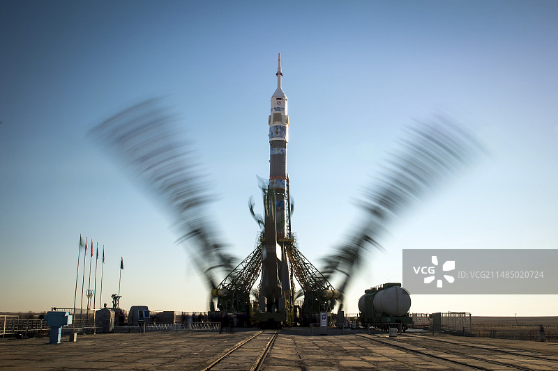 2013年联盟TMA-11M发射台图片素材