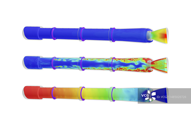 太空发射系统模拟图片素材