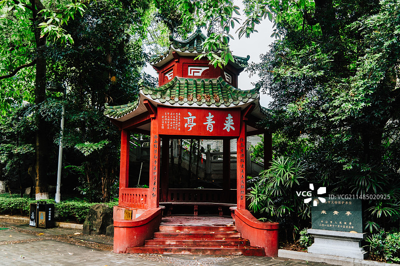 中山西山寺图片素材