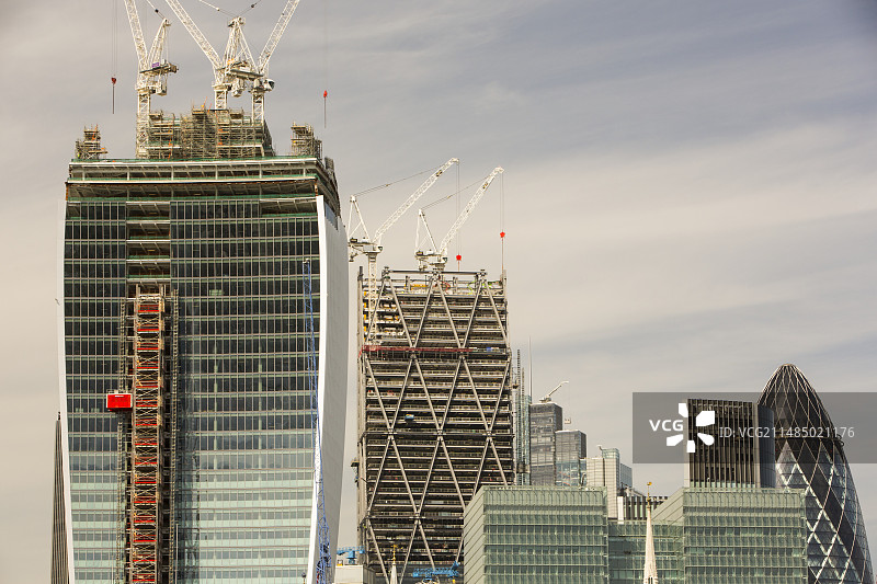 伦敦瑞士再保险大厦图片素材