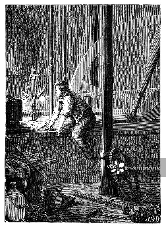 乔治·斯蒂芬森，英国工程师图片素材