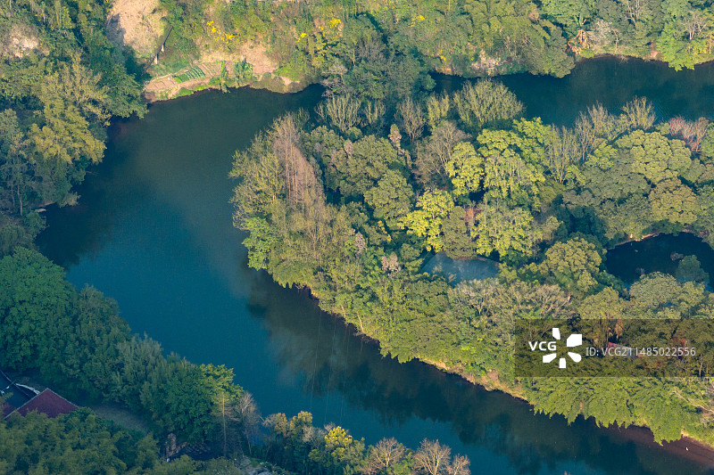 重庆统景小三峡，重庆渝北统景风景名胜区图片素材