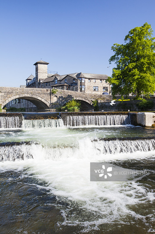 英国肯特河的鱼道图片素材