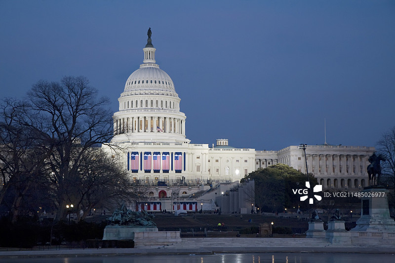 美国国会大厦图片素材