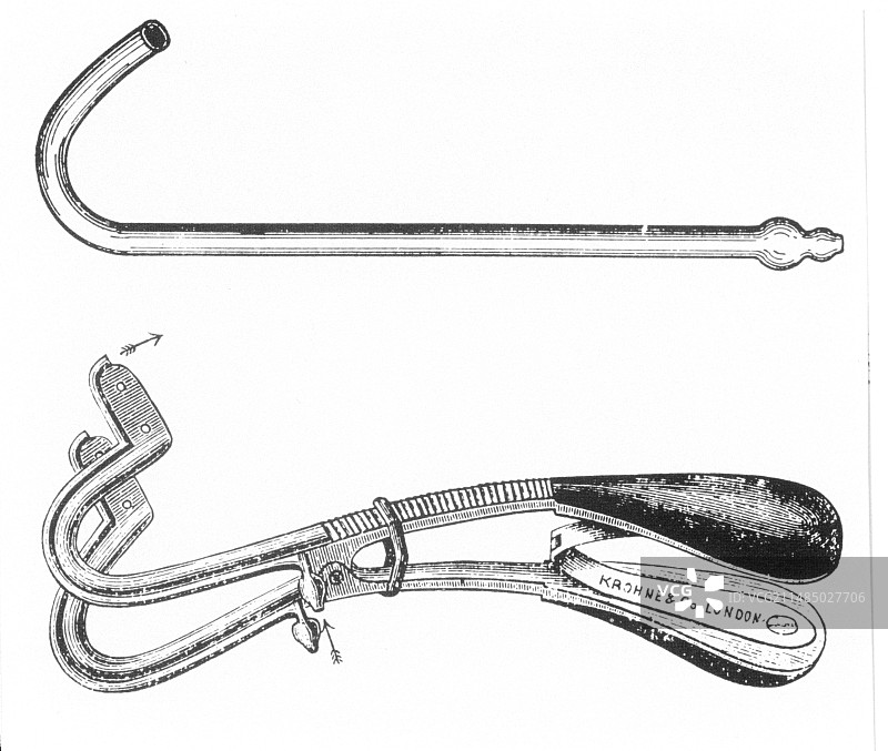 医用开口器插图图片素材