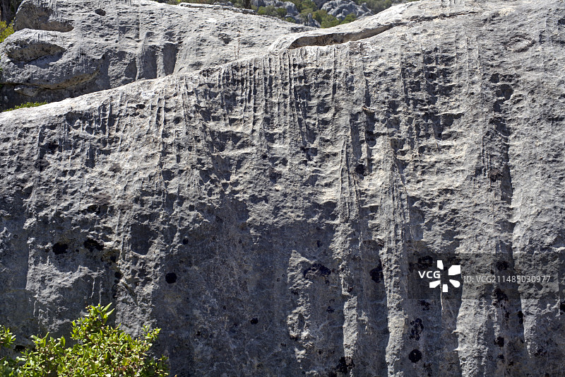 淋滤石灰岩图片素材