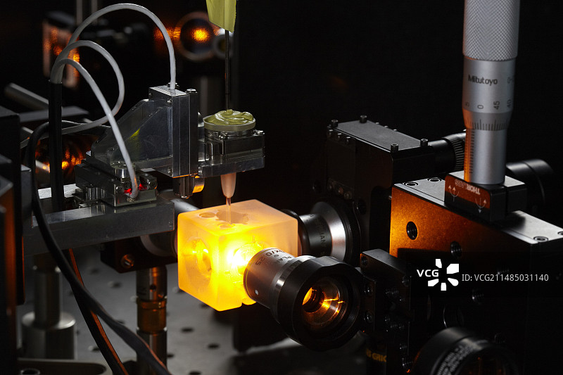 单平面照明显微镜图片素材