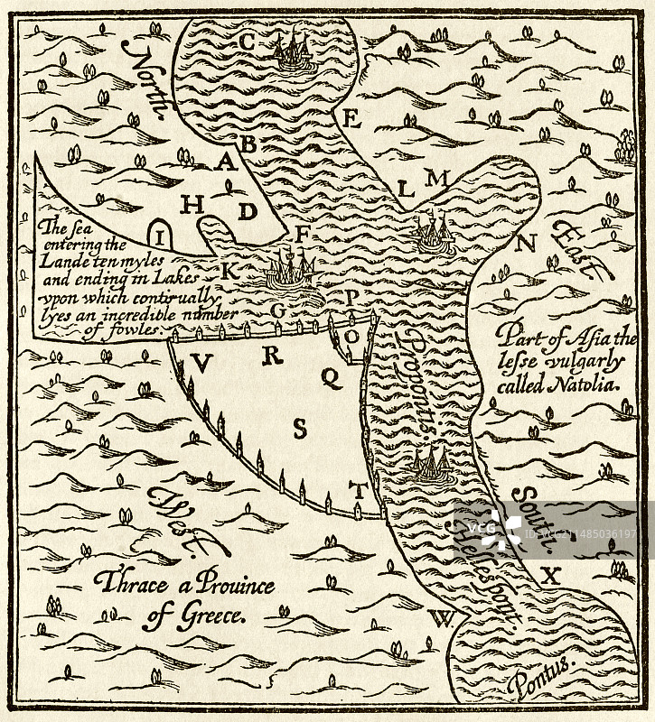 君士坦丁堡历史艺术作品图片素材