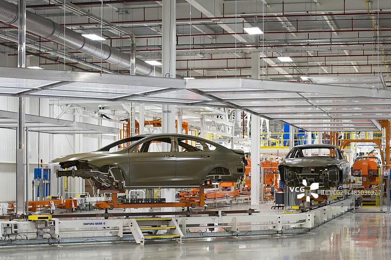 汽车装配生产线图片素材
