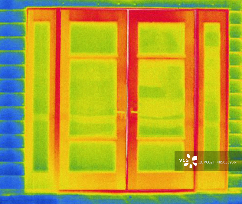 热成像图图片素材