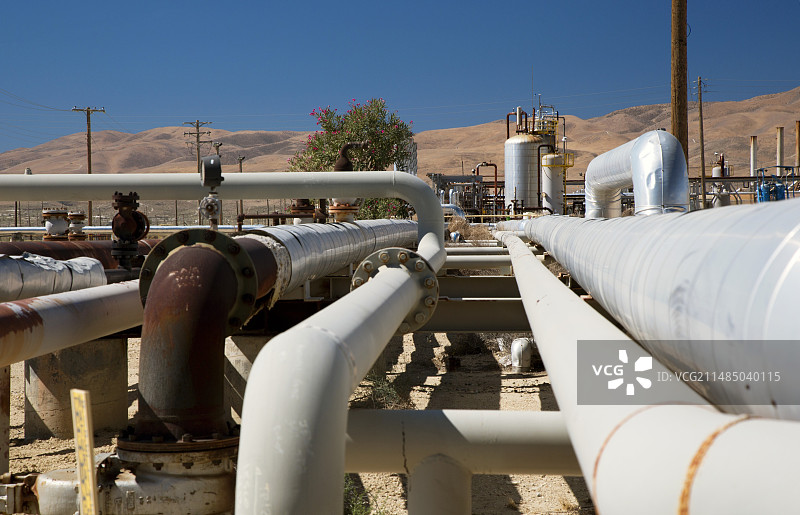 美国天然气管道图片素材
