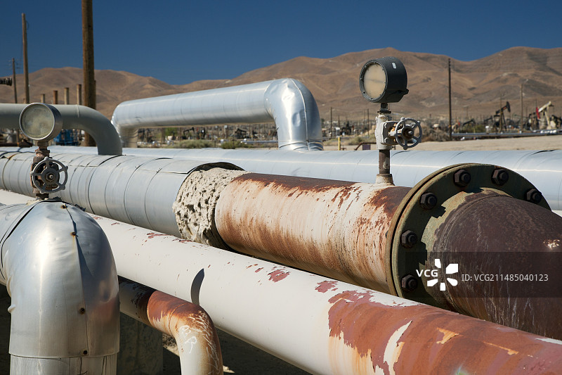 美国天然气管道图片素材