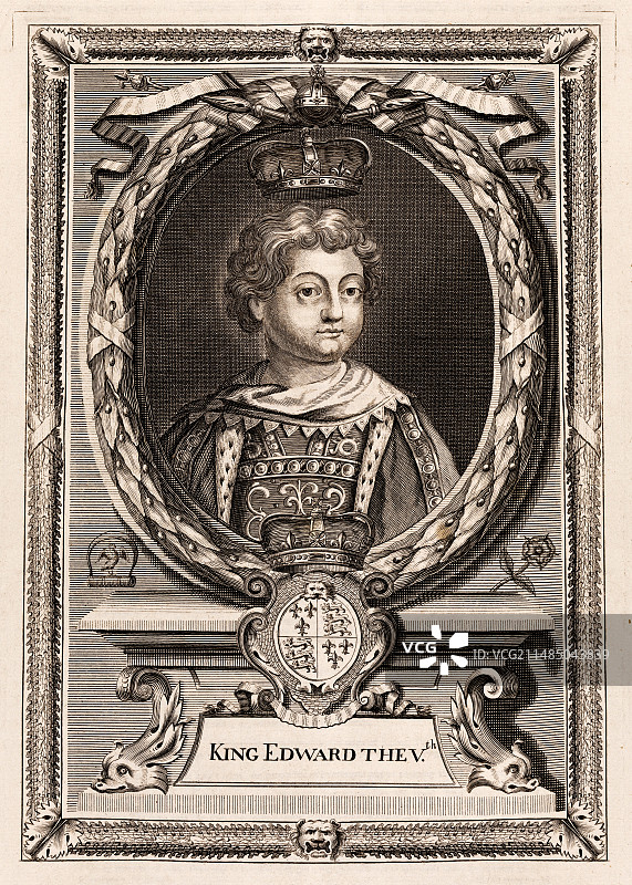 英格兰国王爱德华五世图片素材