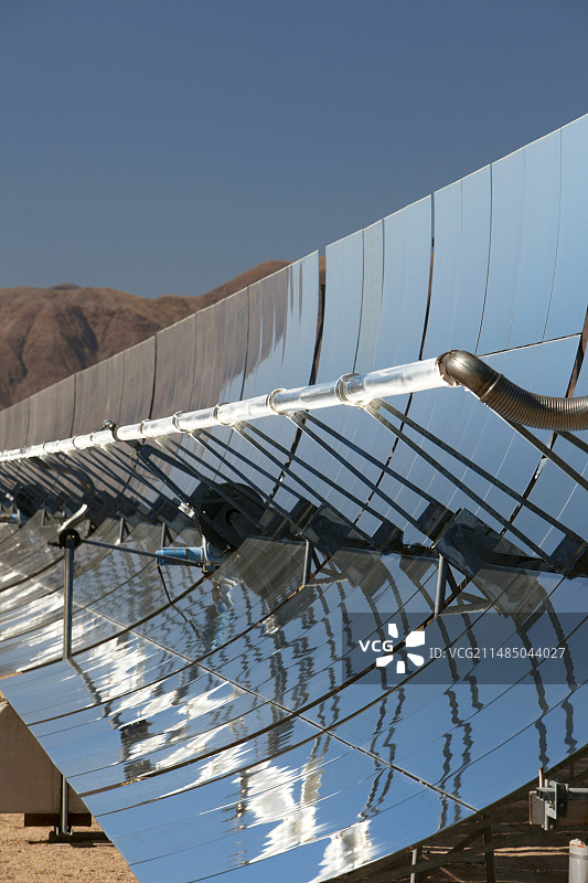 美国加利福尼亚太阳能发电厂图片素材