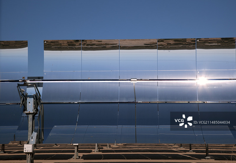 美国加利福尼亚太阳能发电厂图片素材