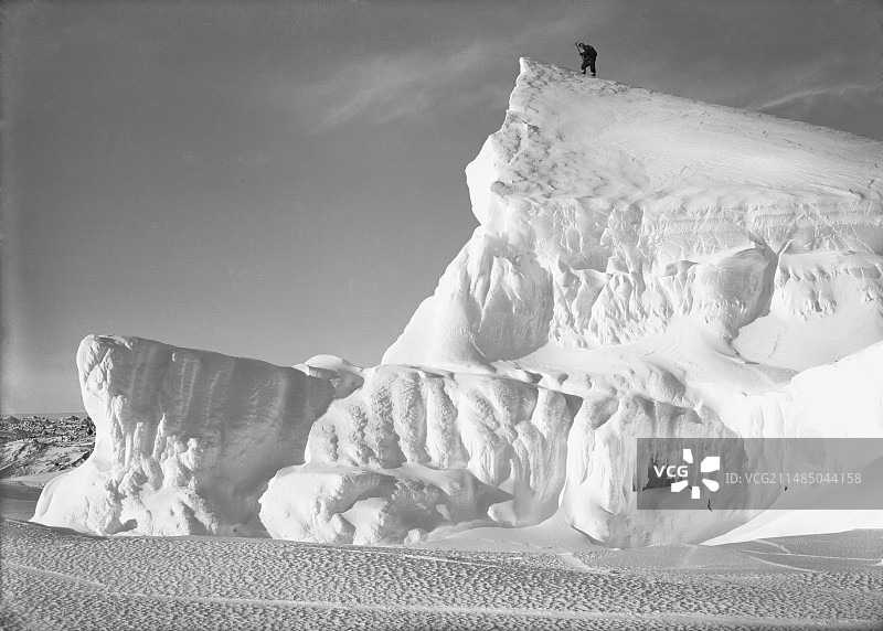 新地岛南极探险，1911年图片素材