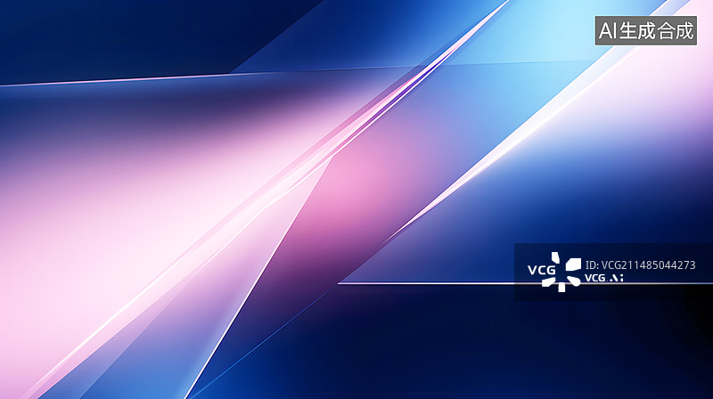【AI数字艺术】AIGC:科技未来感背景，互联网网页背景，PPT模板，现代简单商务背景幕，背景插图插画图片素材