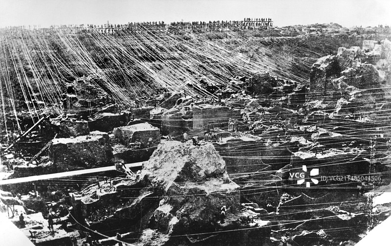 1872年南非的钻石矿图片素材
