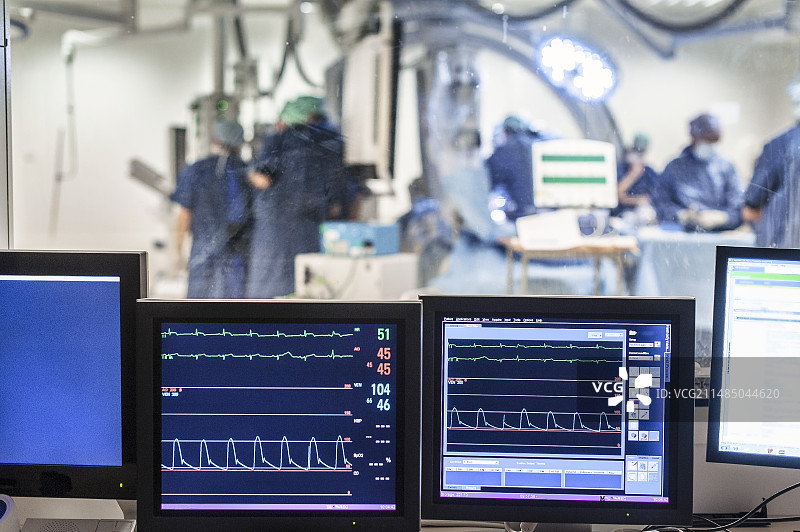 外科监视器图片素材