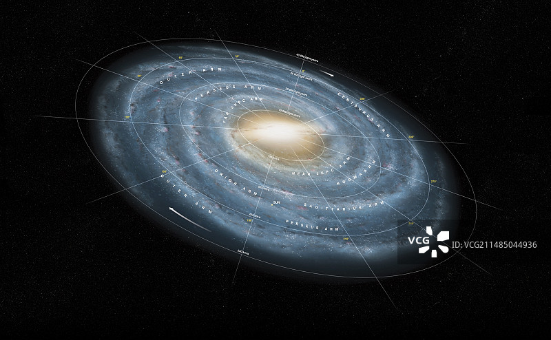 银河系艺术作品图片素材