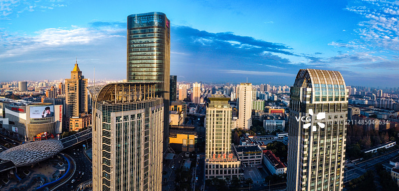 上海 五角场 中环路 合生汇 创智汇 金博大厦 万达广场 复旦大学 江湾体育场图片素材