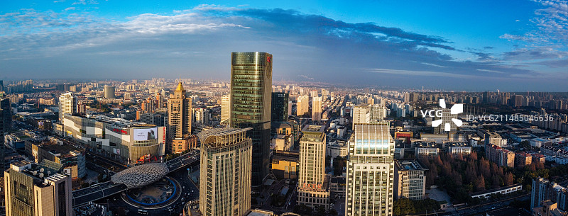 上海 五角场 中环路 合生汇 创智汇 金博大厦 万达广场 复旦大学 江湾体育场图片素材