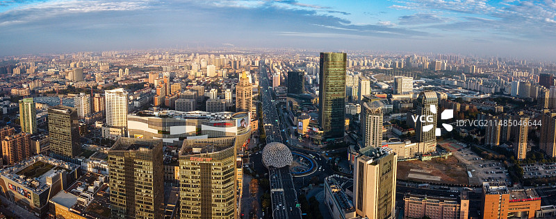上海 五角场 中环路 合生汇 创智汇 金博大厦 万达广场 复旦大学 江湾体育场图片素材