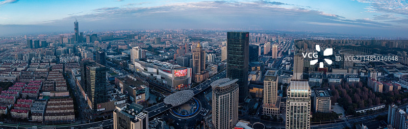 上海 五角场 中环路 合生汇 创智汇 金博大厦 万达广场 复旦大学 江湾体育场图片素材