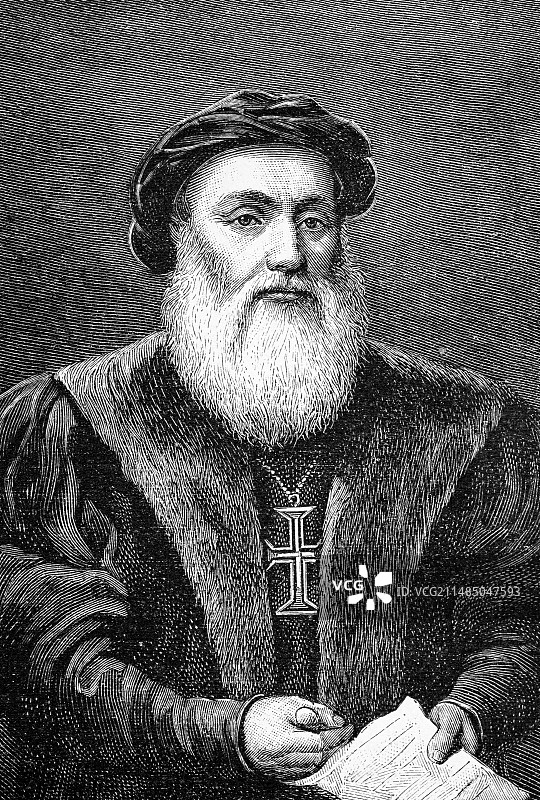 葡萄牙探险家瓦斯科·达·伽马图片素材