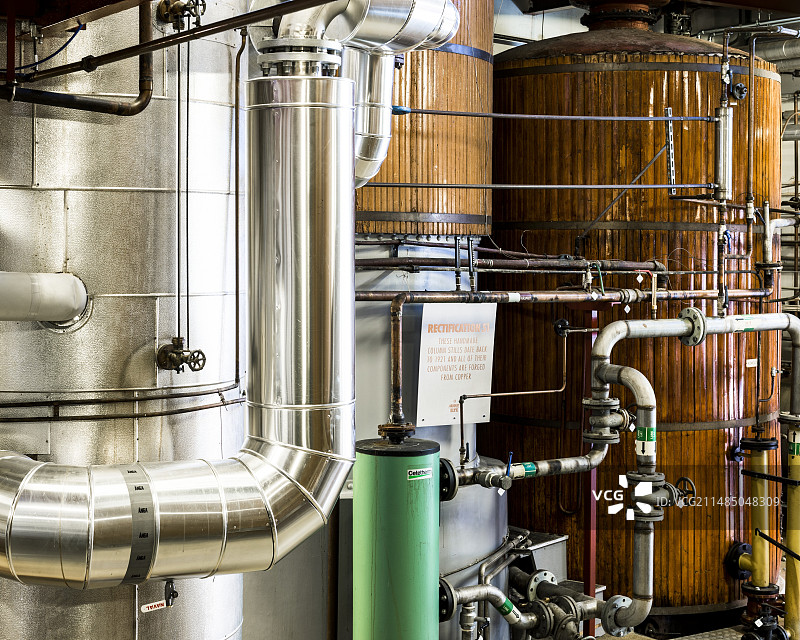 伏特加酿酒厂图片素材