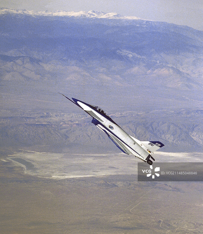 X-31飞机赫布斯特机动，1994年图片素材